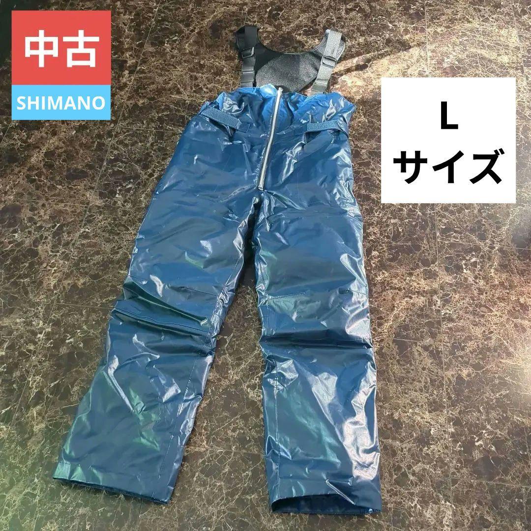 シマノ サロペット コールドウェザースーツ Lサイズ 中古