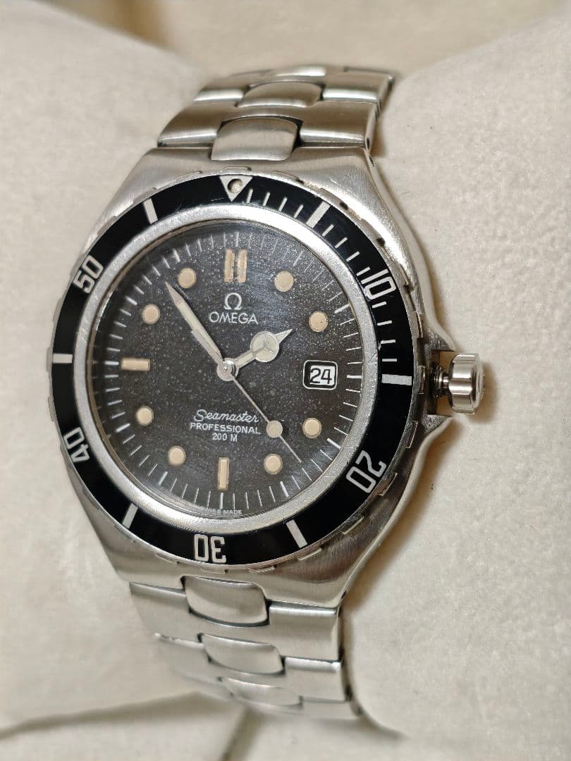 最終価格★プレボンド ラージ ベンツ針 六角リューズ シーマスター200 オメガ