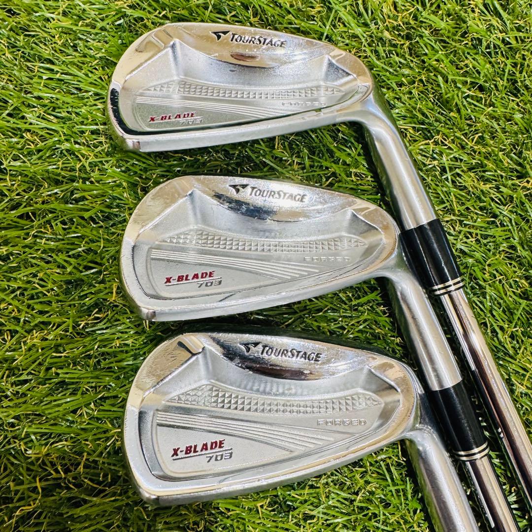 【男性用】TOURSTAGE X-BLADE 703 アイアンセット 6本