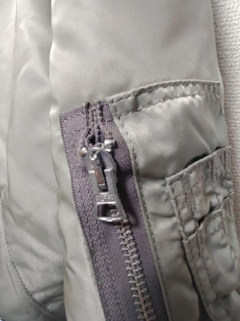 アルファ シルバー MA-1 90s　00s USA製