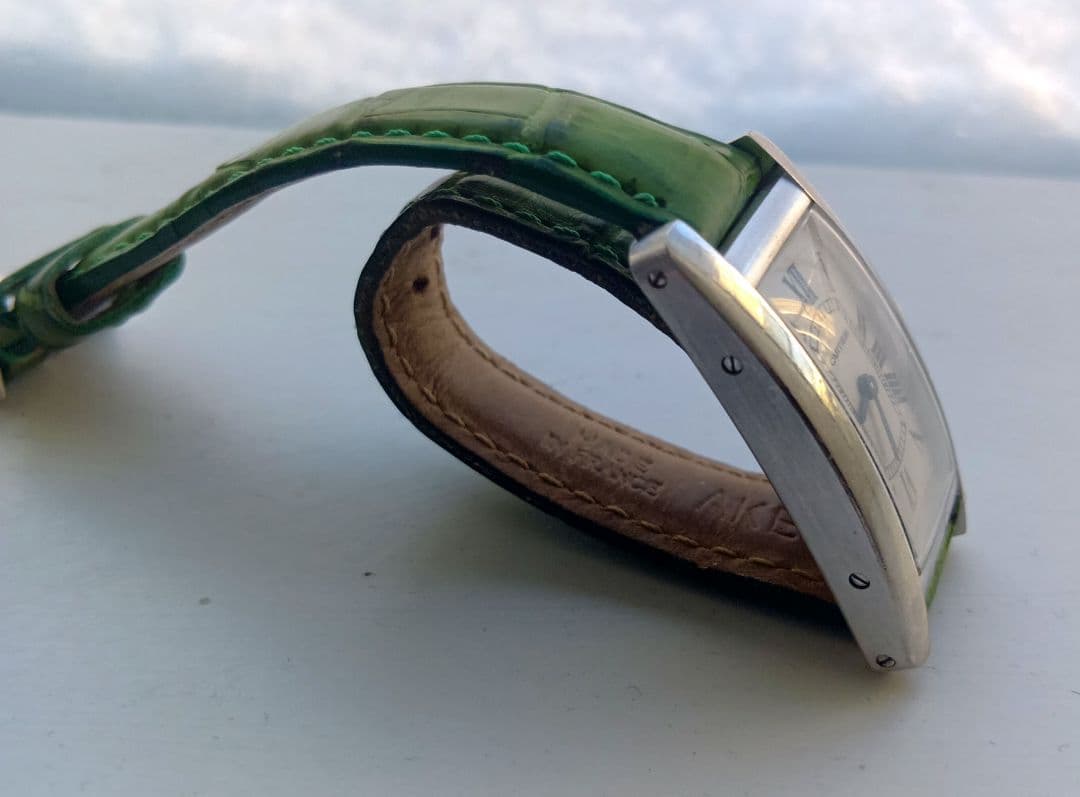 Cartier カルティエタンクアメリカン替えベルト付き