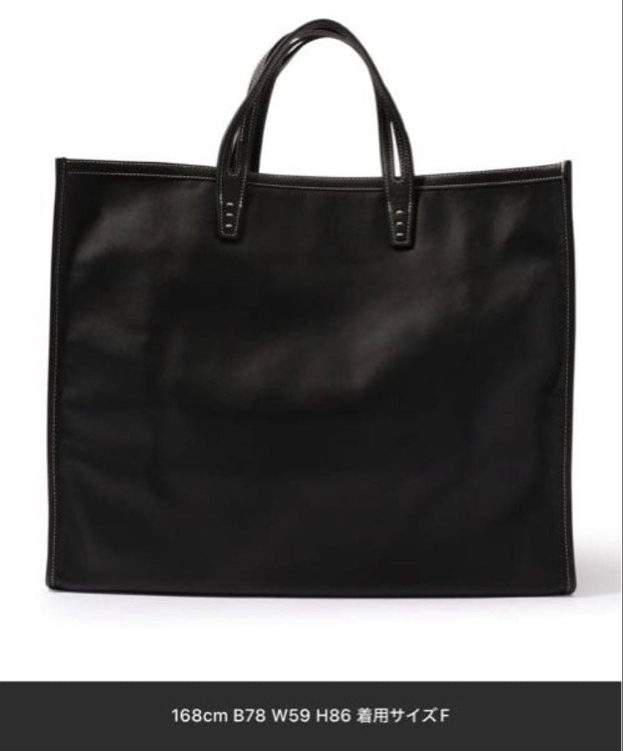 A VACATION NOVERBA TANK LEATHER ブラック