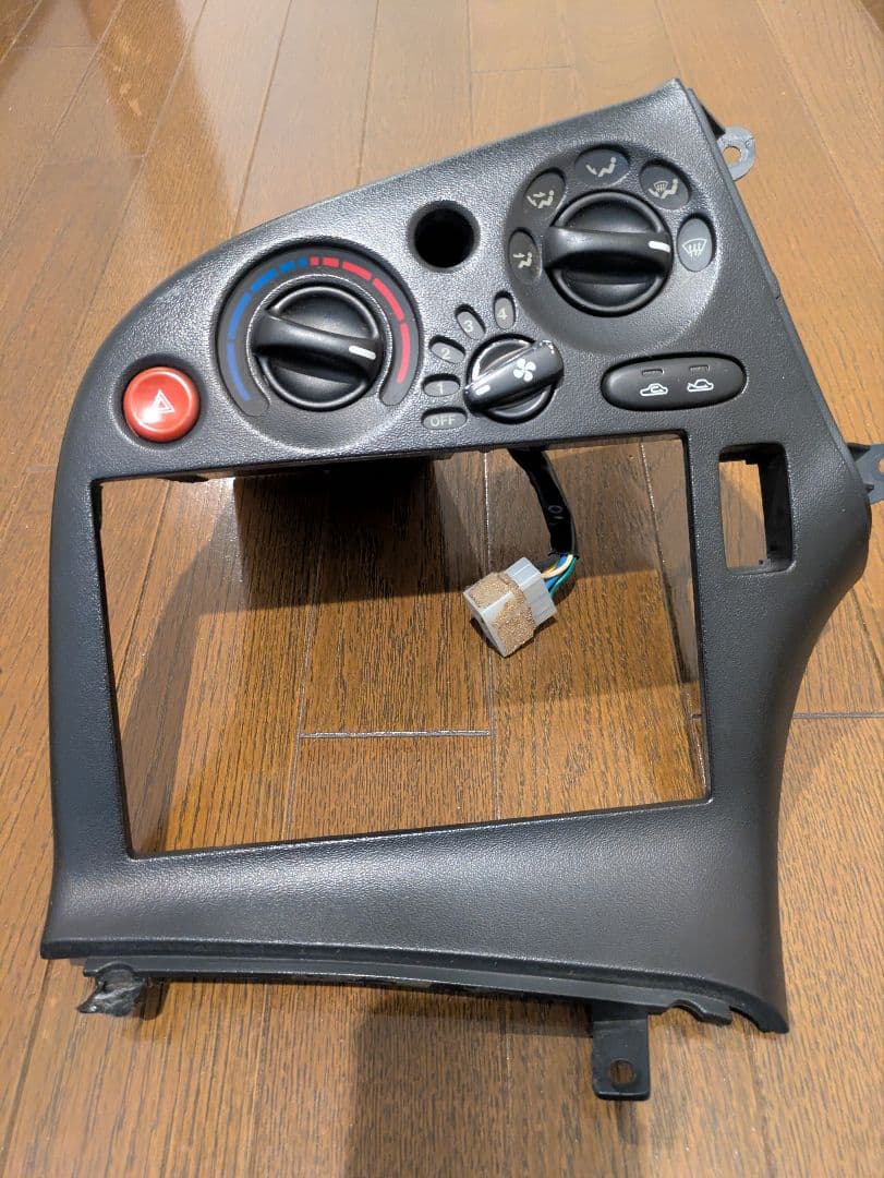 FD3S RX-7 エアコンパネル オーディオパネル 2個セット ジャンク品