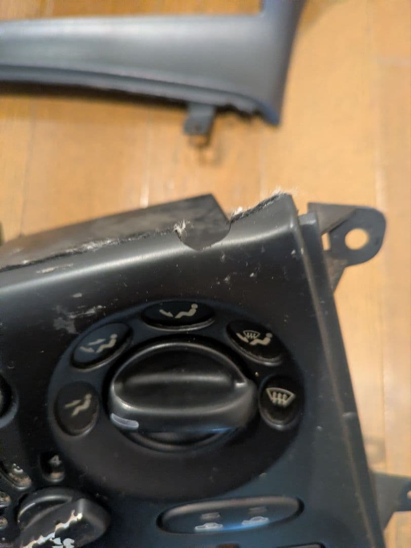 FD3S RX-7 エアコンパネル オーディオパネル 2個セット ジャンク品