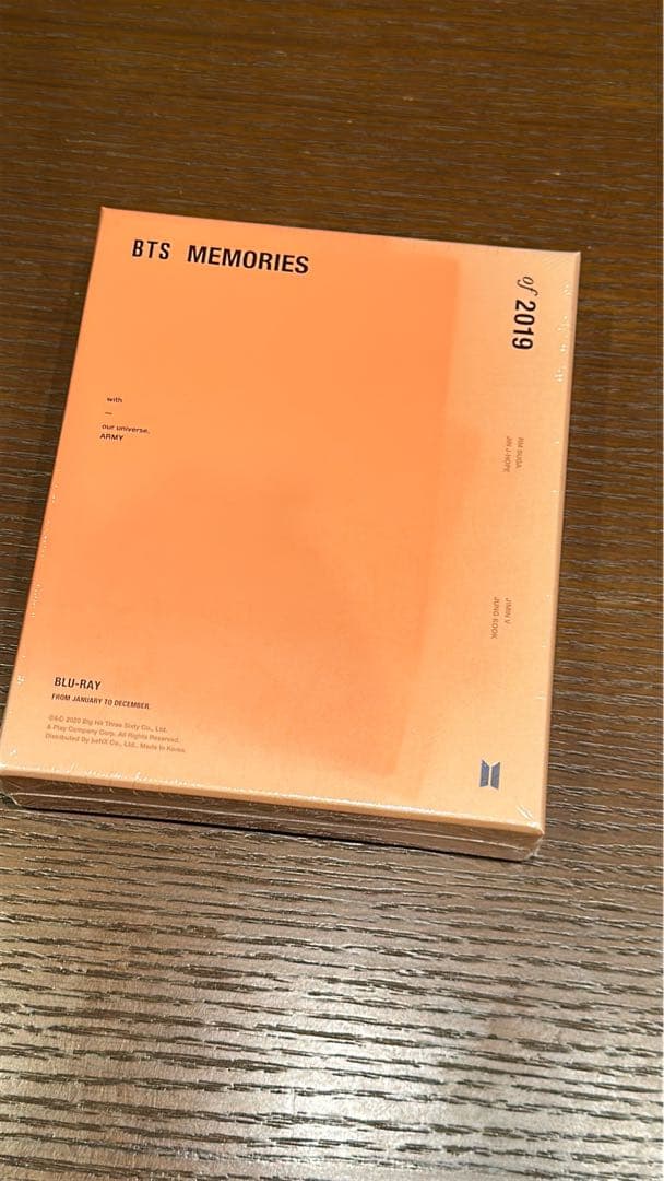 未開封 BTS MEMORIES OF 2019 Blu-ray