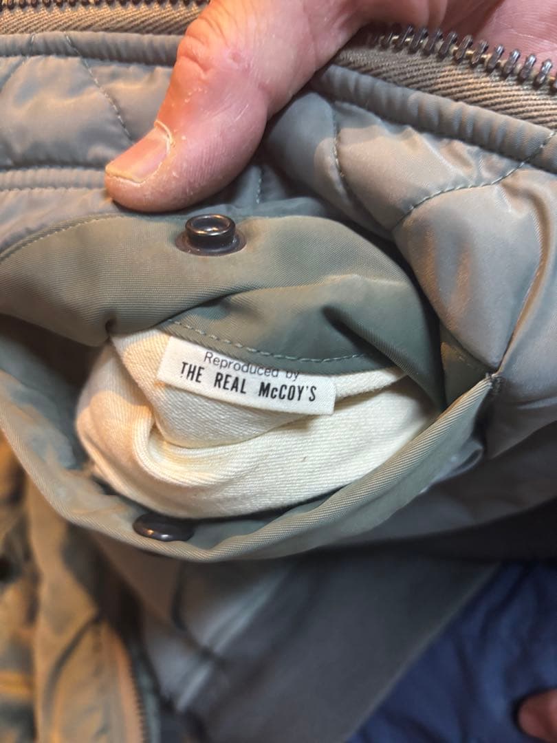 リアルマッコイズ MA-1 ジャケット