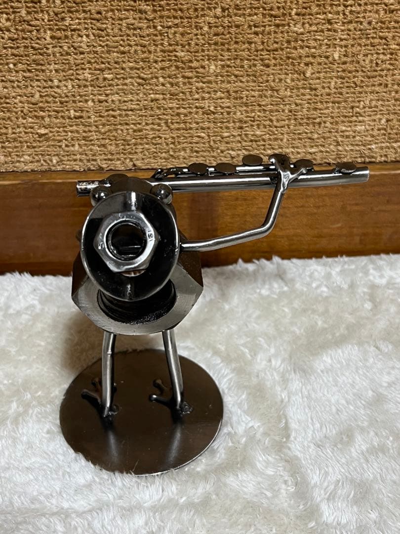 カエル　メタルクラフト　音楽隊　メタルアート　バイク