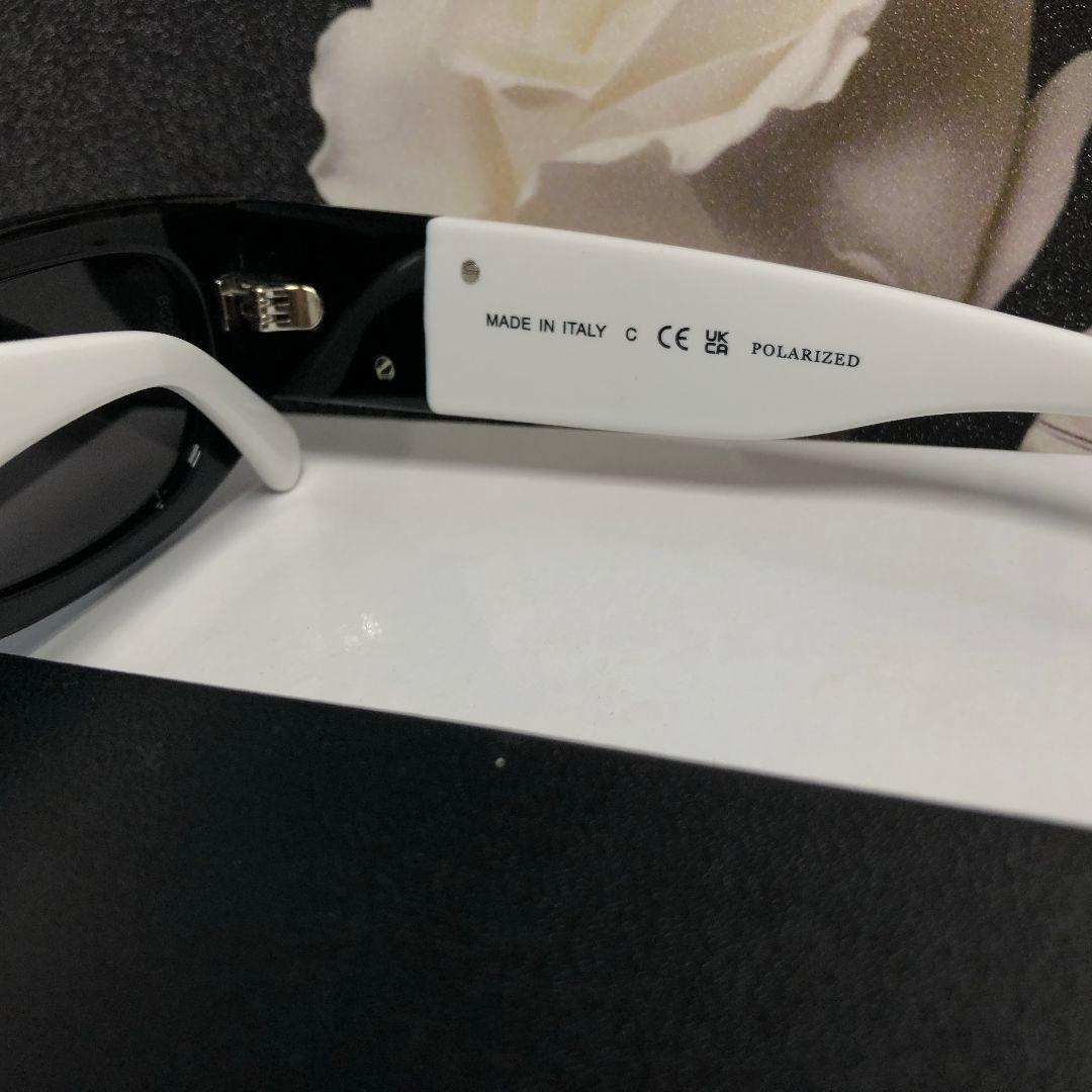 CHANEL ココマーク バイカラー サングラス ブラック×ホワイト