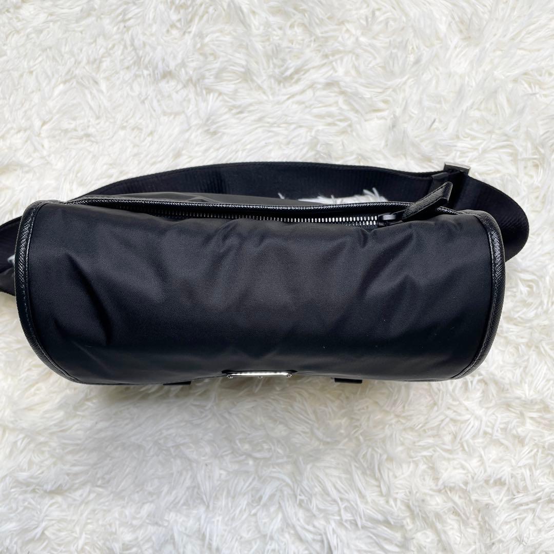 【現行品 未使用】プラダ Re-Nylon xサフィアーノ ショルダーバッグ