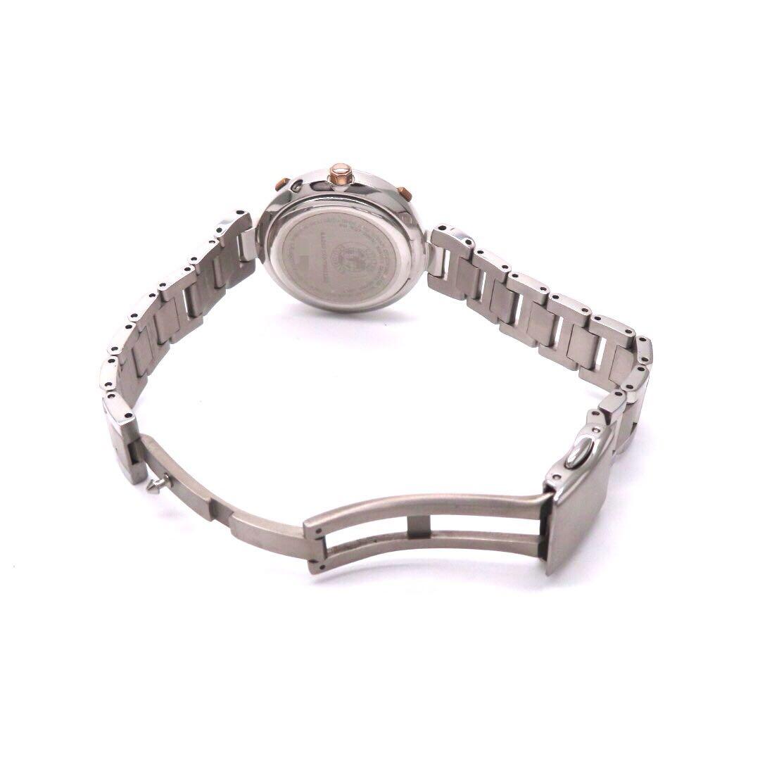 美品 EC1044 55W クロスシー 電波ソーラー シチズン 時計 ティタニア