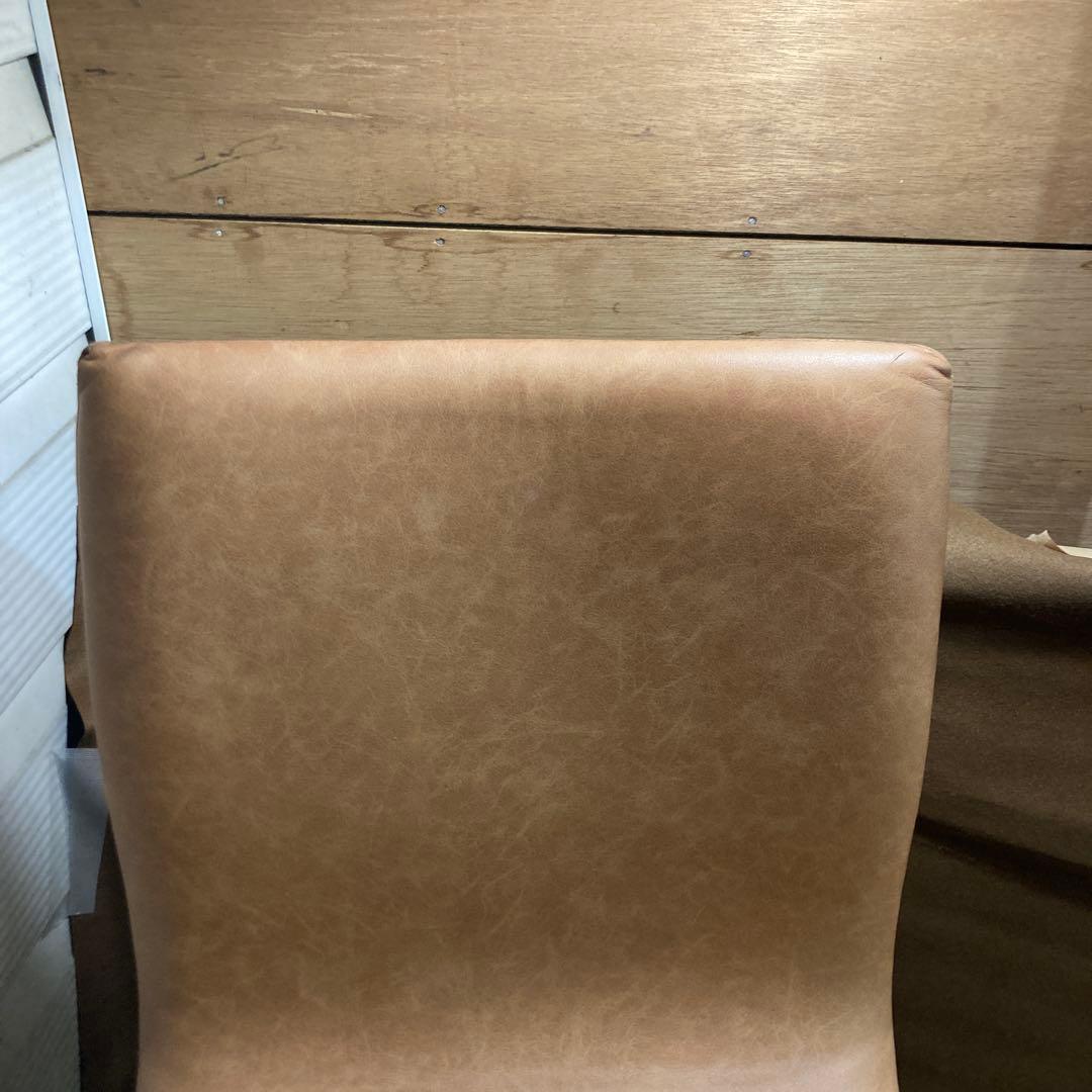 美品　ダイニングチェア　クラッシュゲートCrash Gate　キャメル