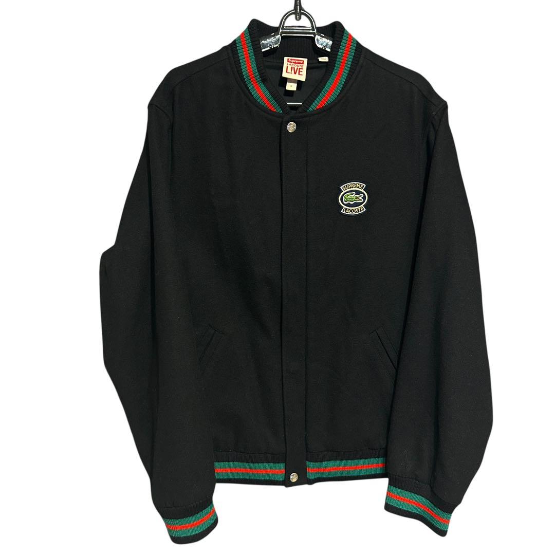Supreme LACOSTE Wool Varsity Jacket サイズM