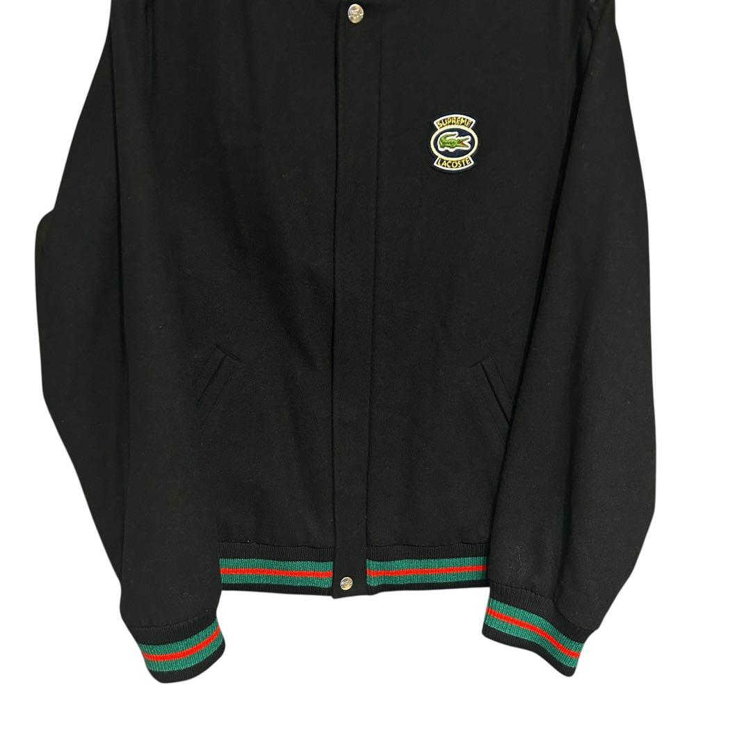 Supreme LACOSTE Wool Varsity Jacket サイズM
