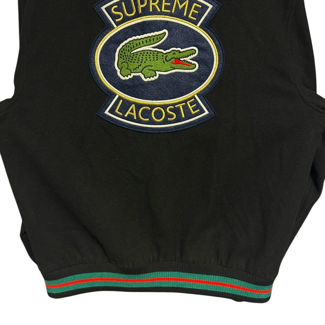 Supreme LACOSTE Wool Varsity Jacket サイズM