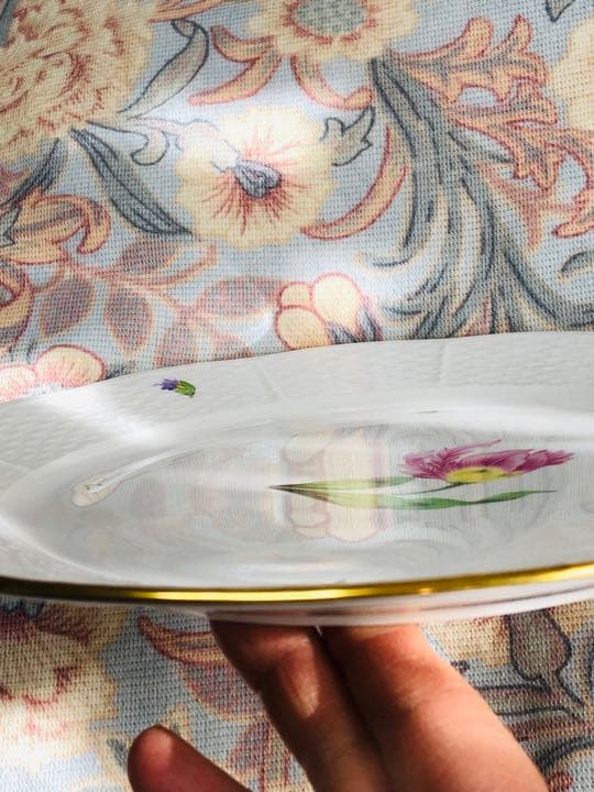 ヘレンド バコニーの春　26㎝プレート【美品】