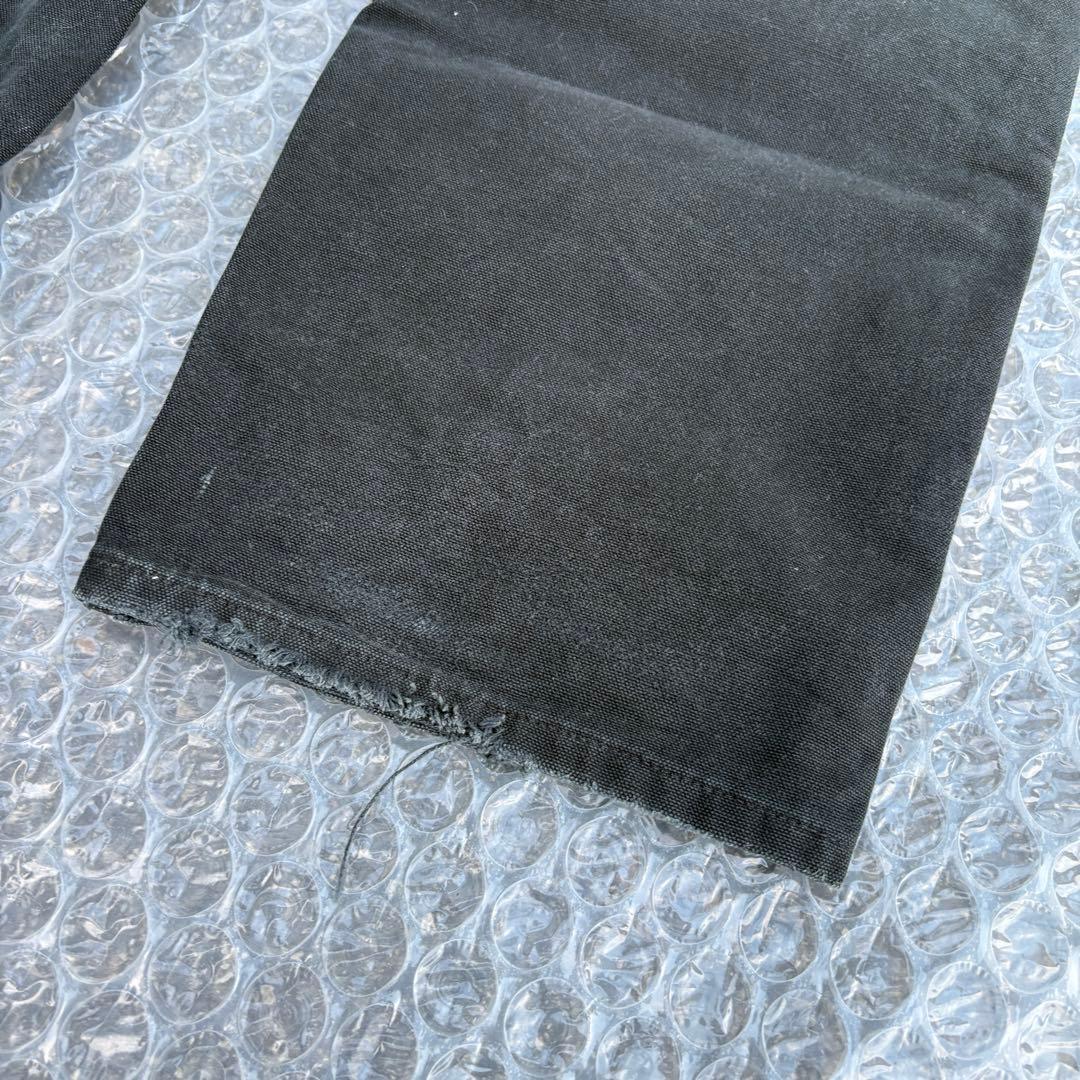 雰囲気抜群 90s メキシコ製 Carhartt ダブルニー ワークパンツ ブラ