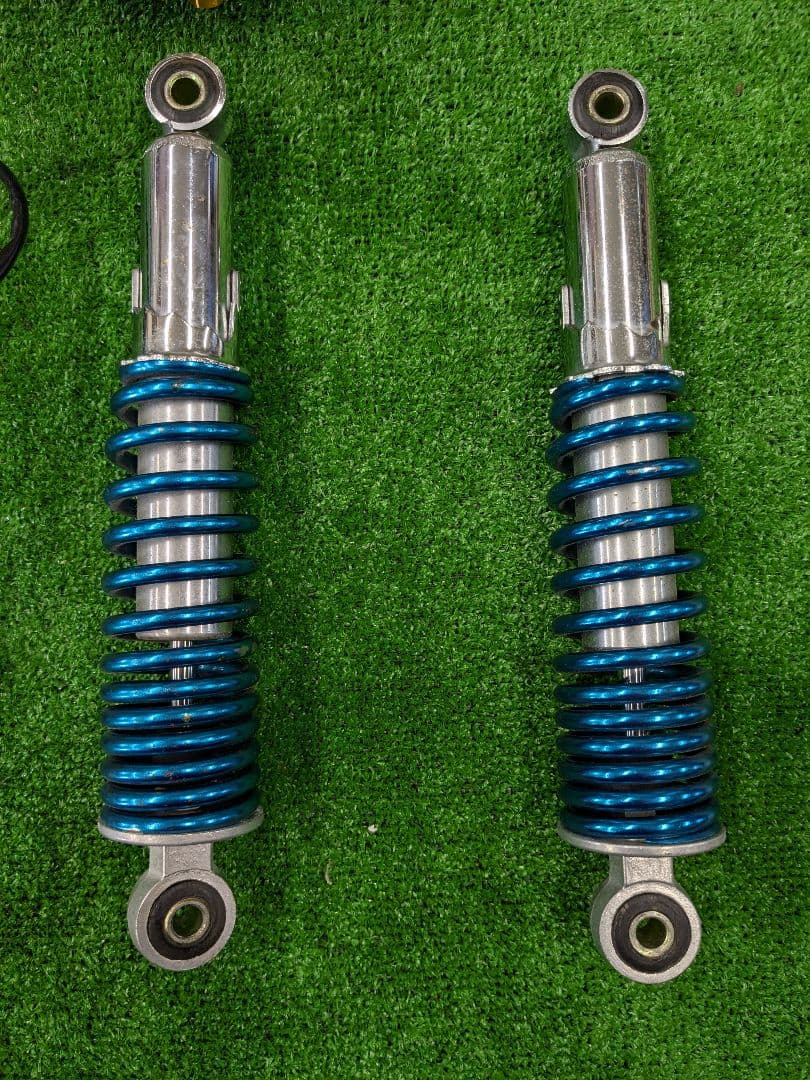 ラ*タ様 ホンダ モンキー中古 タケガワ Fディスク キャリパー Rサス青 Bマ