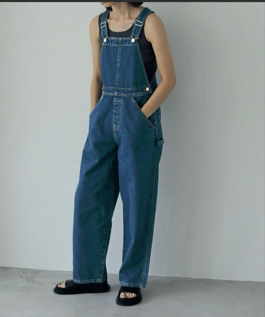 アンヌーク　デニムオーバーオール