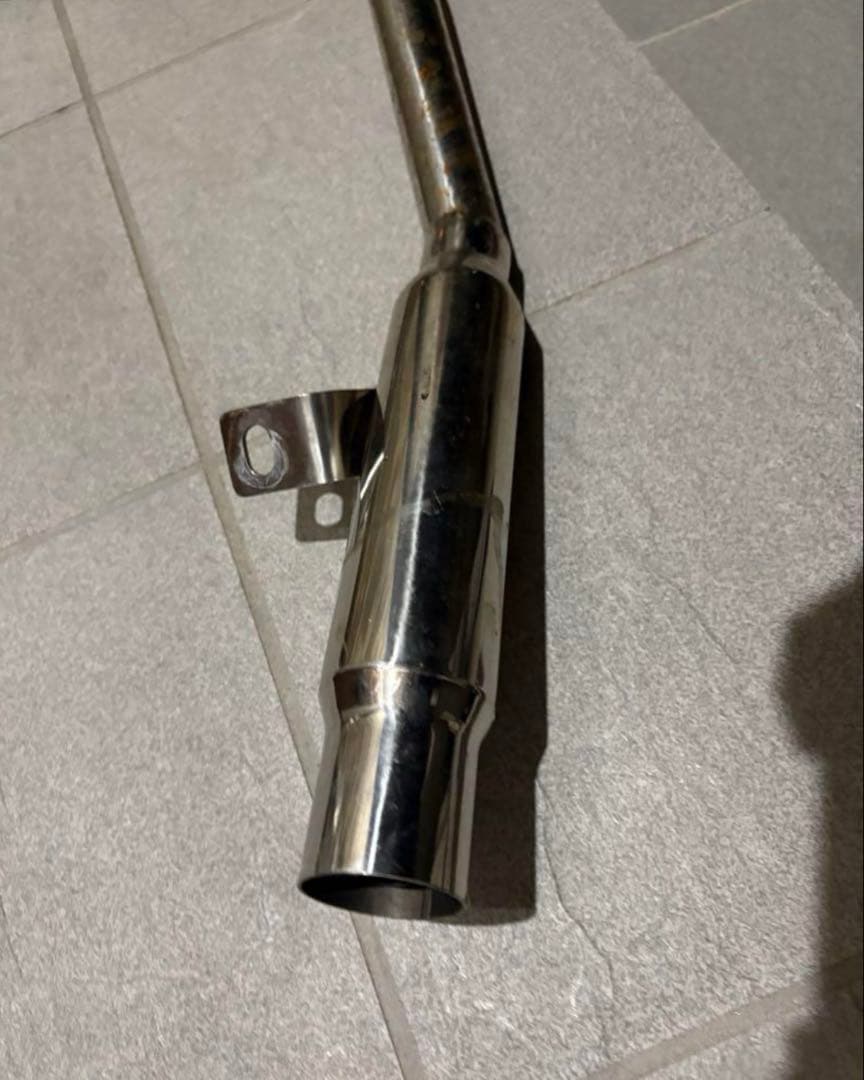 tw200用ウィルズウィンステンレススチールマフラー