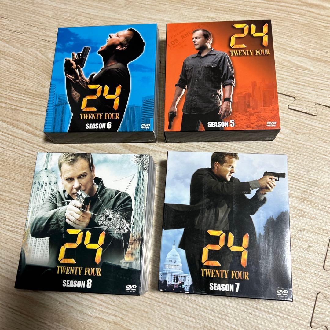 DVD 全巻セット　24-TWENTY FOUR- シーズン1〜8 コンパクト