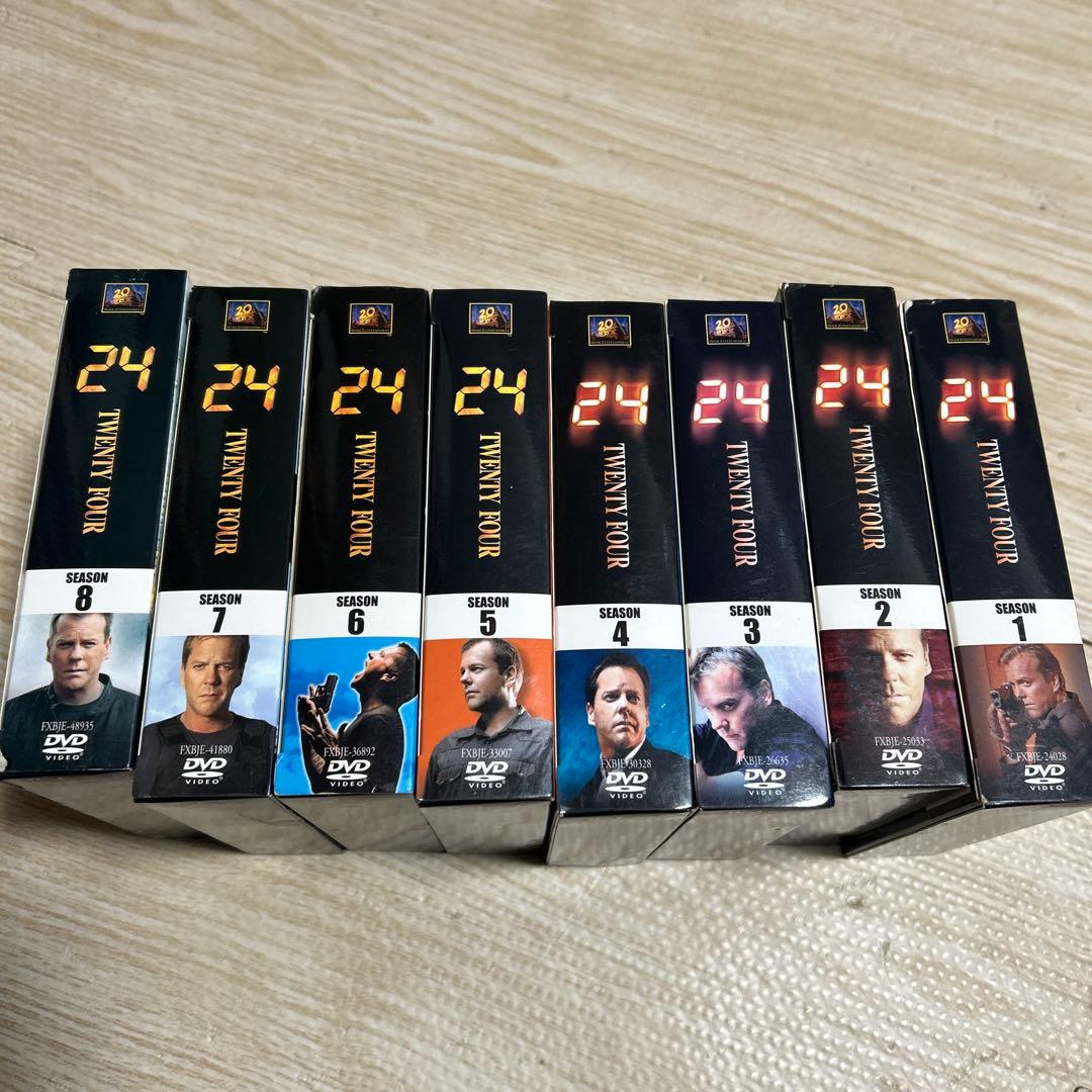 DVD 全巻セット　24-TWENTY FOUR- シーズン1〜8 コンパクト