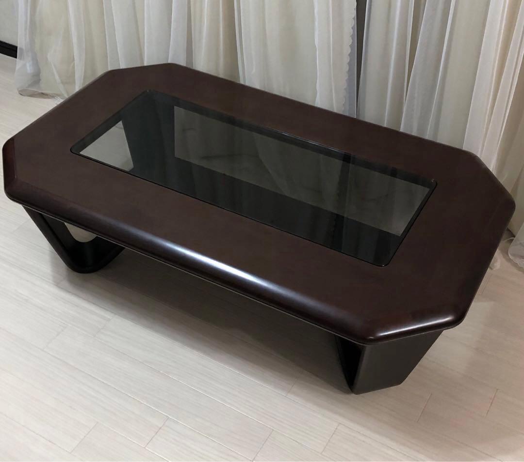 FUJI　FURNITURE デザイン木製曲がり木センターテーブル