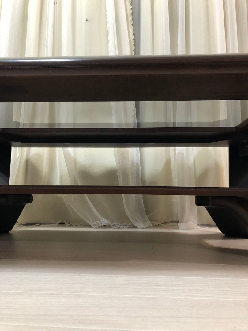 FUJI　FURNITURE デザイン木製曲がり木センターテーブル