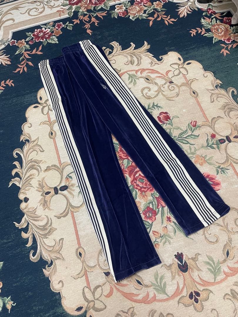 新品　Needls ベロアパーカーS トラックパンツ narrow XS セット