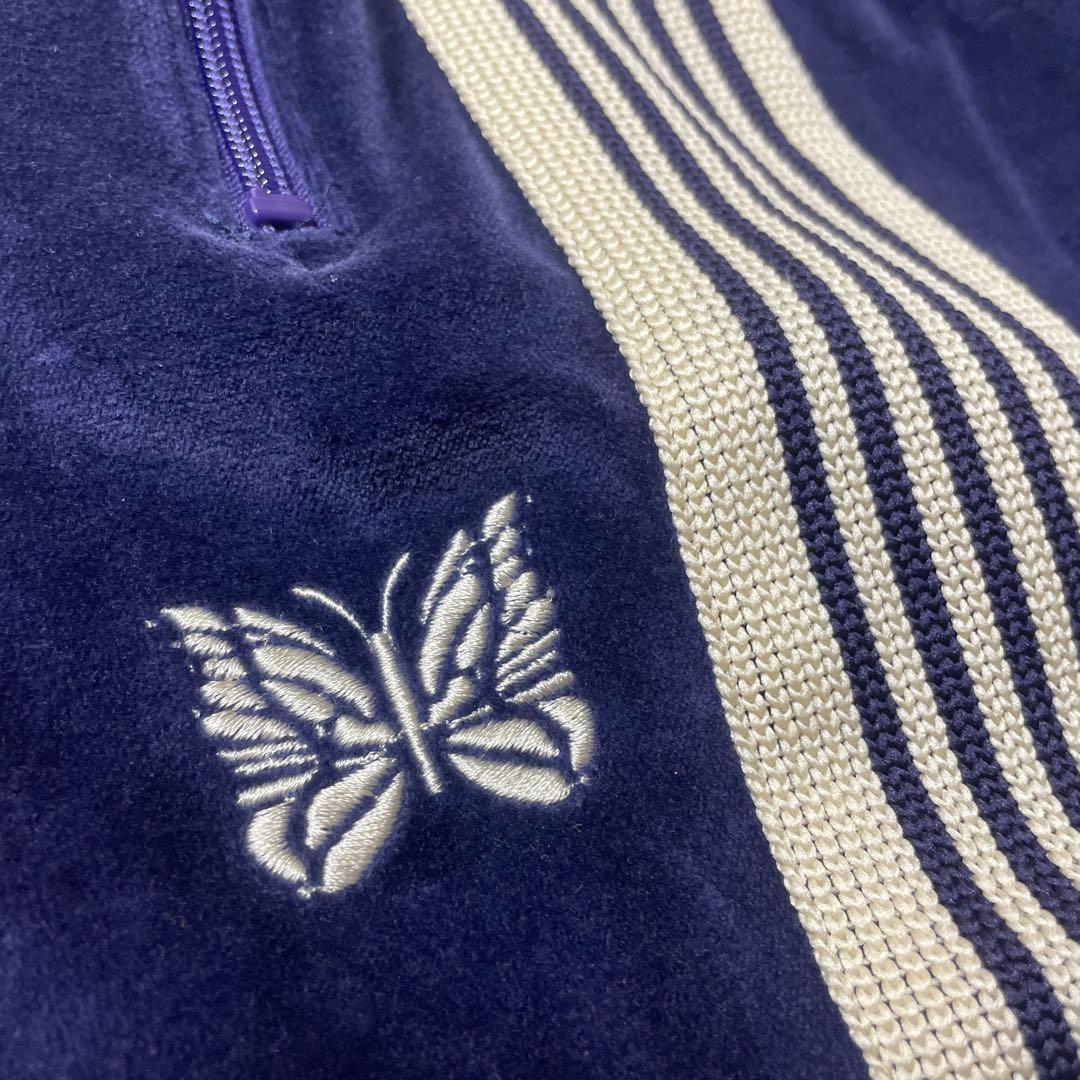 新品　Needls ベロアパーカーS トラックパンツ narrow XS セット