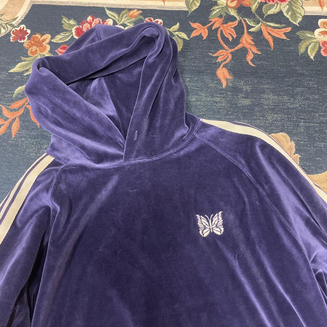 新品　Needls ベロアパーカーS トラックパンツ narrow XS セット