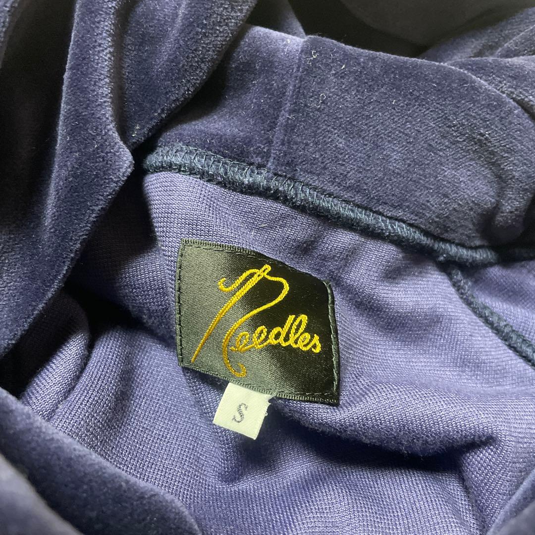 新品　Needls ベロアパーカーS トラックパンツ narrow XS セット