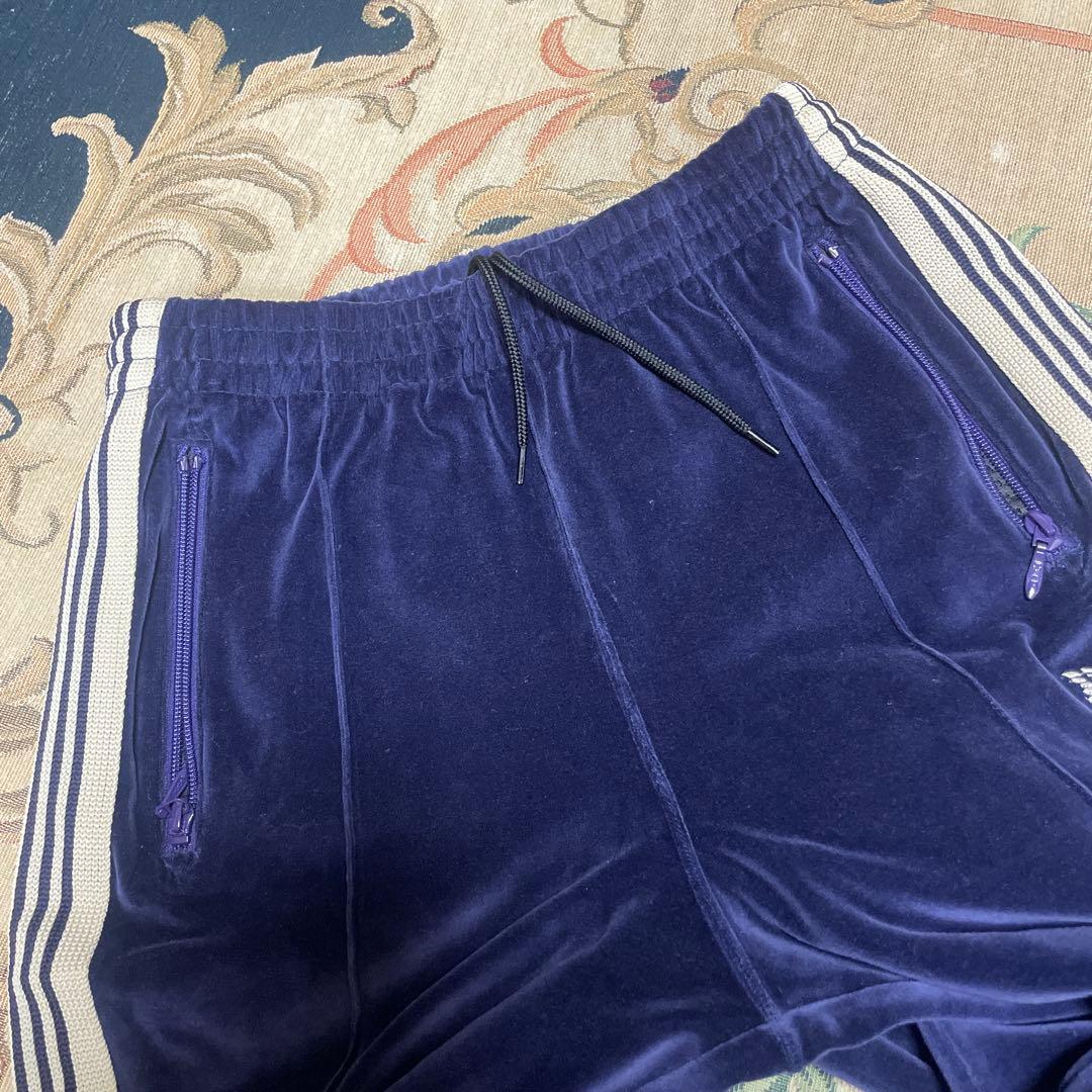 新品　Needls ベロアパーカーS トラックパンツ narrow XS セット