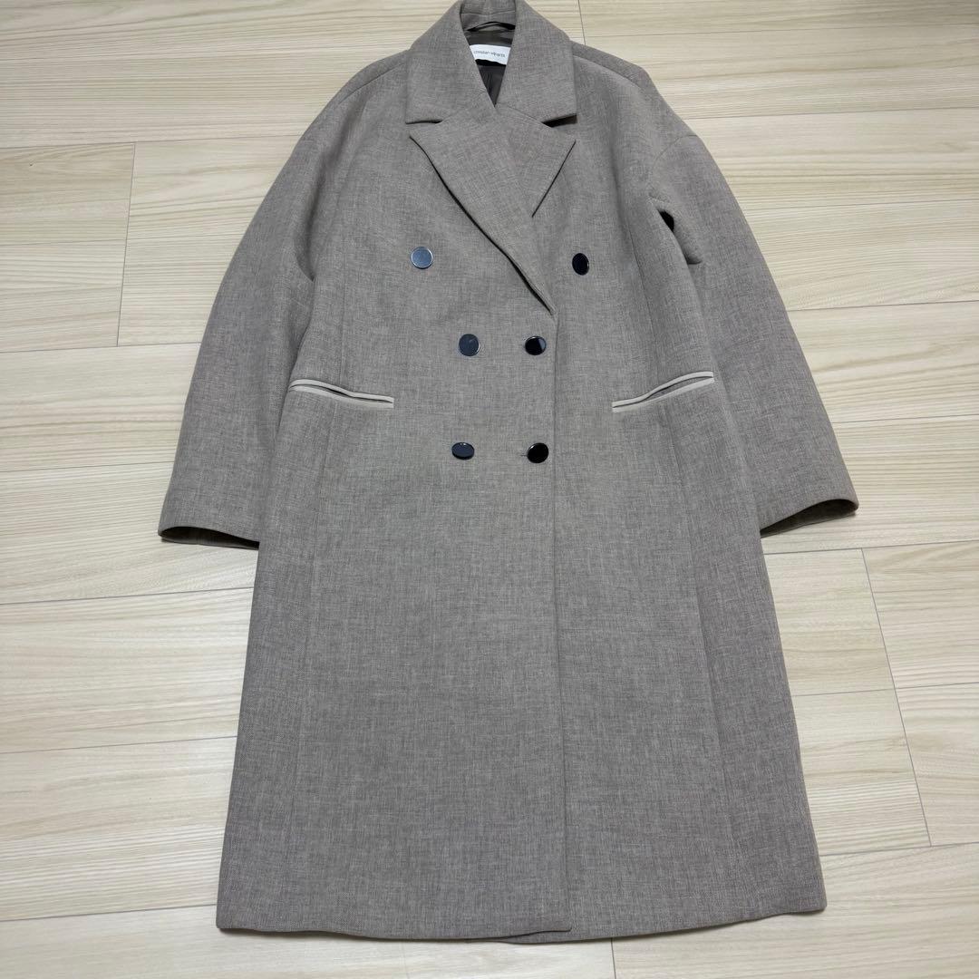 【美品✨】クリスチャン ワイナンツ チェスターコート ロング コート 36