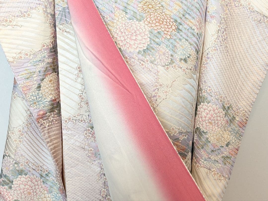 振袖フルセット 身丈161裄62 金彩 白系 逸品 成人式