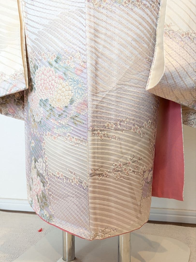 振袖フルセット 身丈161裄62 金彩 白系 逸品 成人式