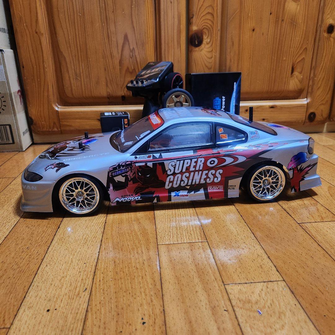 タミヤ ドリフト ラジコン フルセット　TT01　typeE　シルビア　tt02