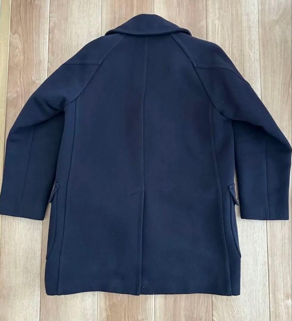 COMOLI キャバリーメルトン　ダブルブレステッド コート　size1