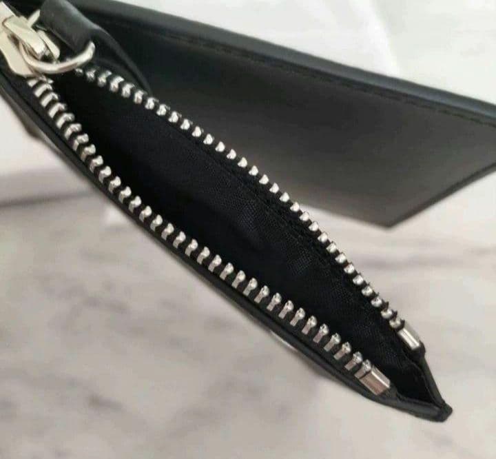 レザー マネークリップ メゾンマルジェラ mm6 二つ折り財布 ウォレット