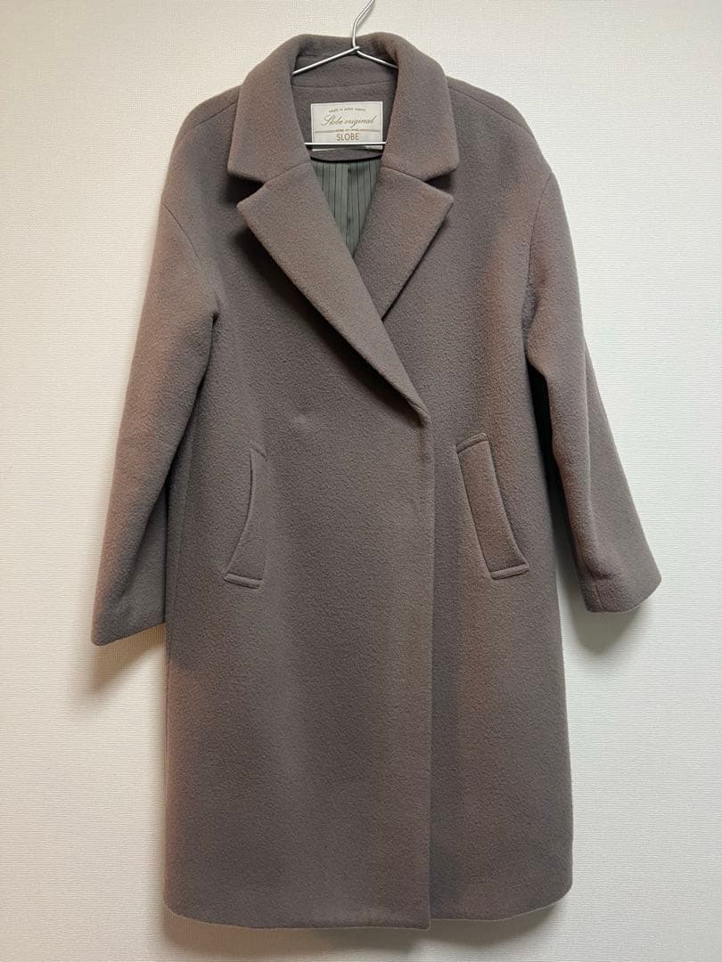 SLOBE IENA T38 ビッグラペルオーバーコート