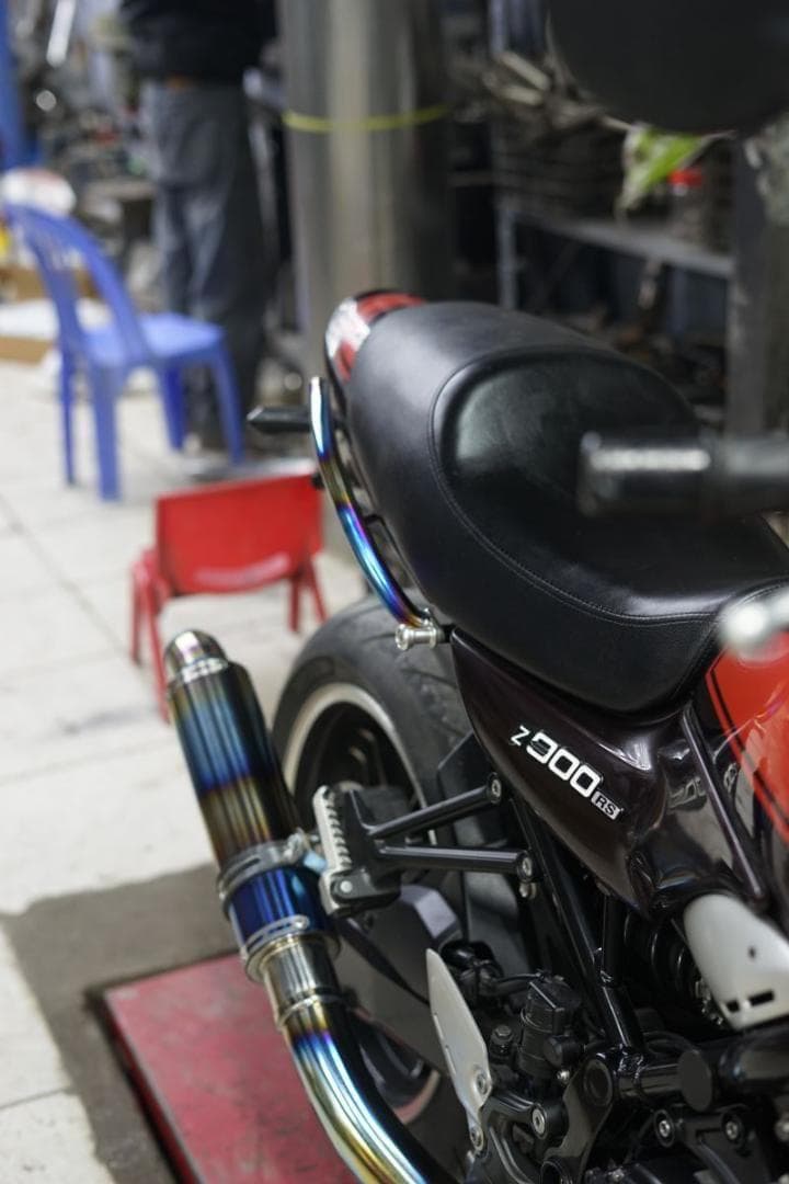 激レア　Z900RS 手曲げ　グラブバー　タンデムバーセット　JaviMotor