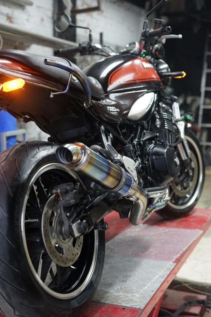 激レア　Z900RS 手曲げ　グラブバー　タンデムバーセット　JaviMotor