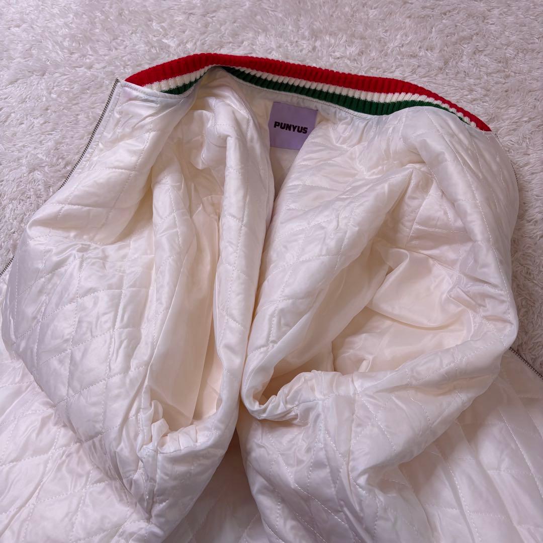 【即完売品 タグ付】PUNYUS サイゼリヤ ブルゾン 白 渡辺直美 3 4L