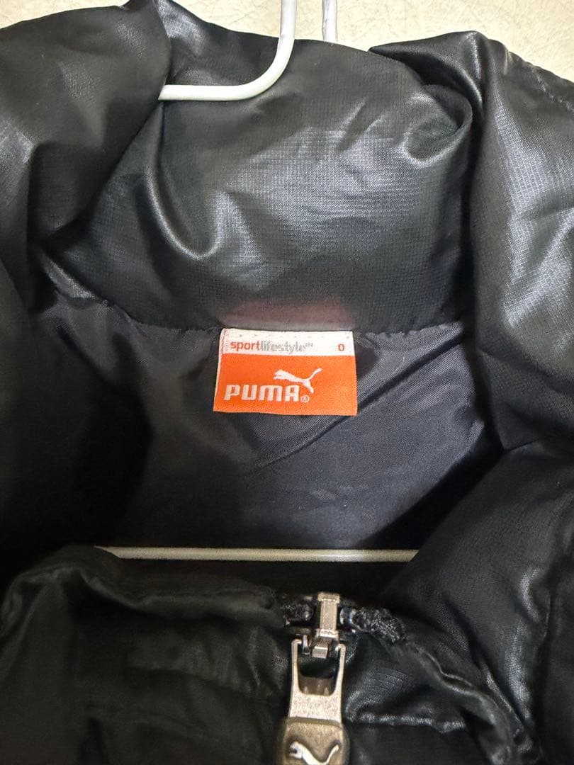 【1/5まで出品】プーマ サッカー　ロングベンチコート　ダウンコート　Oサイズ