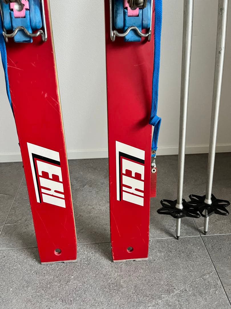 S*U様 LEKI スキー板 赤OGASAKA レッドALTITUDE