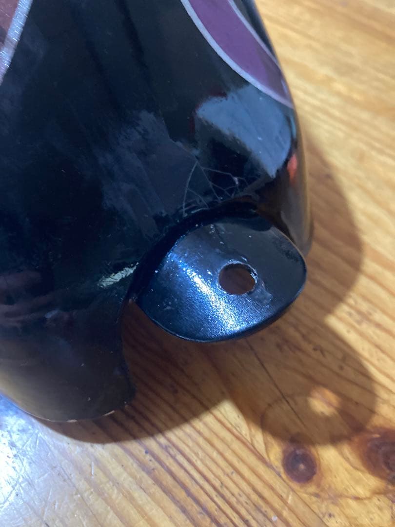 ハーレー　タンク　スポタン　ペイント　エイジング