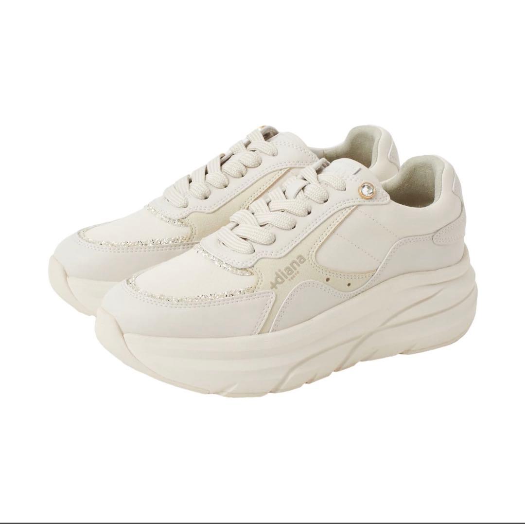 ダイアナ　完売　ボリュームソールスニーカー　24cm