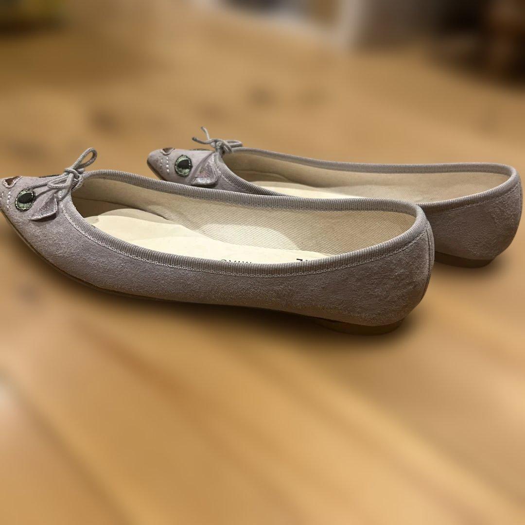 repetto × MUVEILコラボ バレエシューズ レペットMIAOU 秋冬