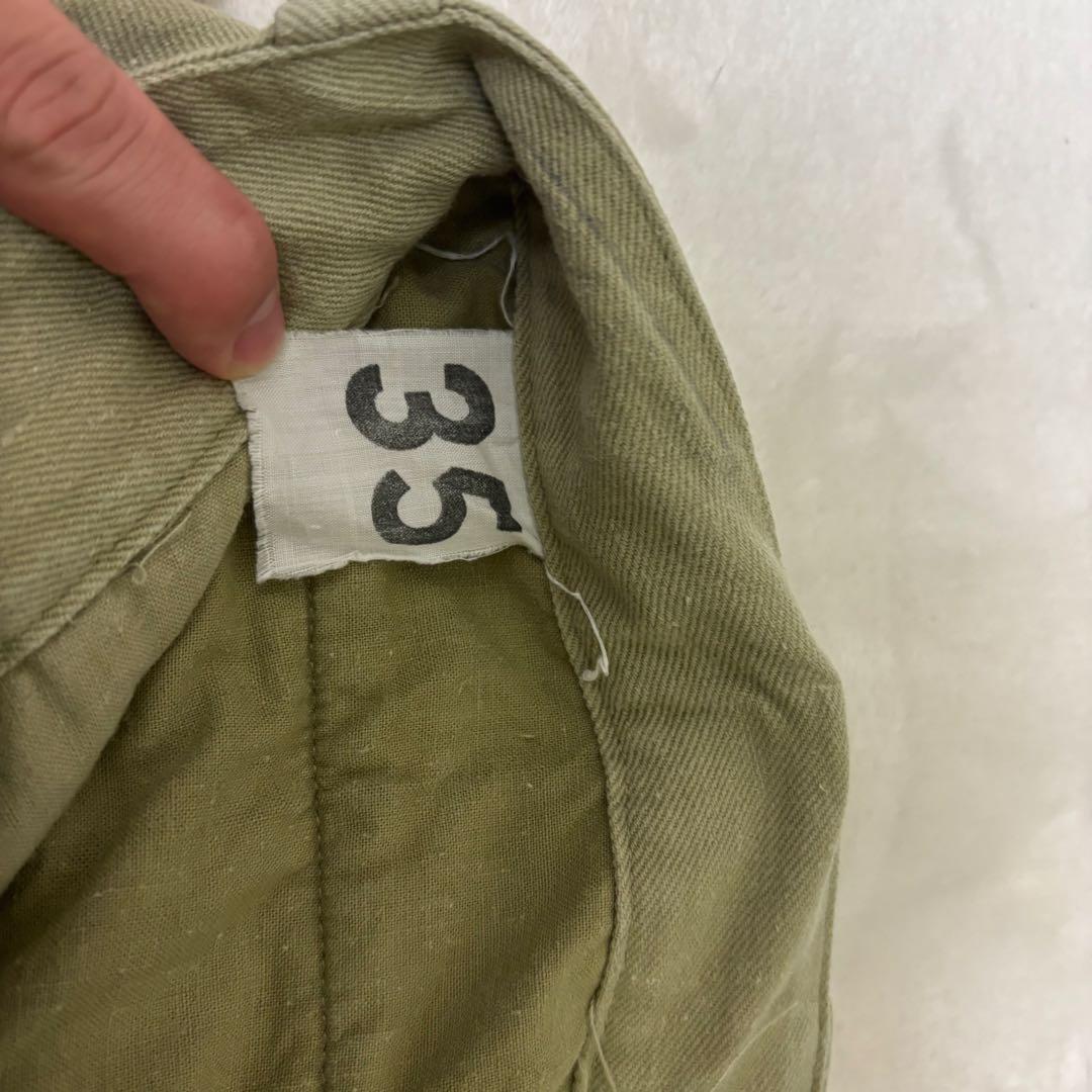 【ビンテージ】フランス軍 french army M52 パンツ チノ　実物