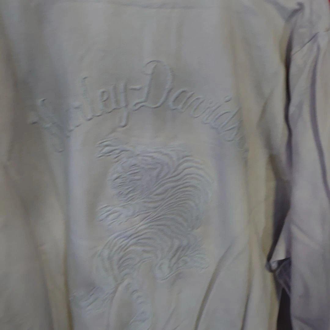 HARLEY DAVIDSON（ハーレーダビッドソン）パーカー　Ｌ　ベージュ