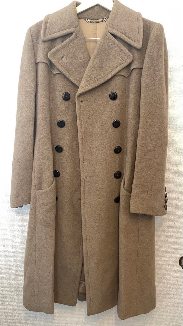 GUCCI ウール ピーコート ベージュ